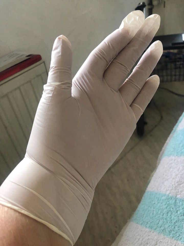 Einmal Handschuhe aus Nitril Gr. L in Oberthulba