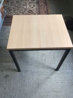 Bürotisch Schreibtisch Büromöbel Holz Metall 50x60 cm Tisch Buche Saarland - Merzig Vorschau