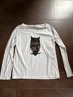 S.Oliver Shirt Langarm 40 weiß Häfen - Bremerhaven Vorschau