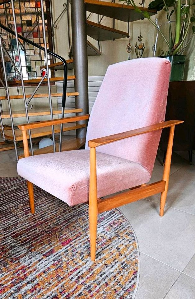 Mid-Century Armlehnstuhl Lounge Chair Sessel in Erfurt