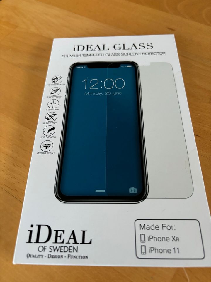 Ideal of Sweden glass screen protecor Iphone 11 oder XR Display in Gelmer