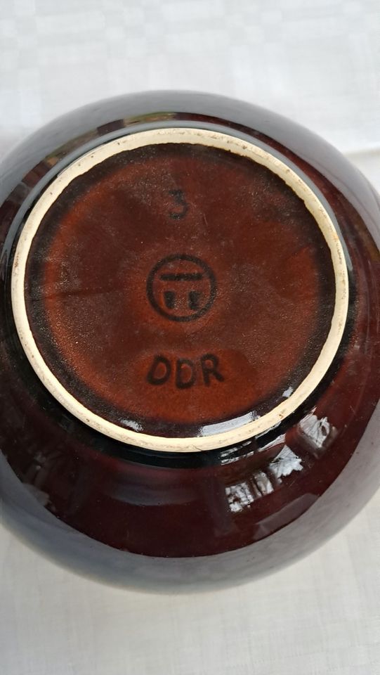 Rarität - DDR Keramikschüsseln - seltenes Dekor - Torgau in Kirch Jesar