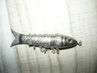 Fisch Anhänger, beweglich. 6 cm lang Bayern - Geretsried Vorschau