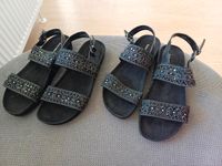 Sandalen schwarz Größe 38 Baden-Württemberg - Laufenburg (Baden) Vorschau