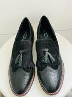 neu Loafer Slipper Leder Deichmann Gr.40 Bayern - Augsburg Vorschau