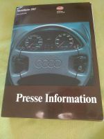 Pressemappe Presse Information Audi Modelljahr 1987 Brandenburg - Wustermark Vorschau