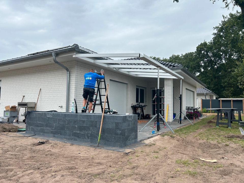 Terrassenüberdachung, Zäune, Carport, Garten, Bewässerung in Huden