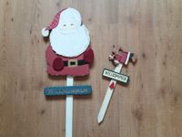 Weihnachtsmann aus Holz * Holzschild Weihnachten Türschild Nordrhein-Westfalen - Kerpen Vorschau
