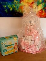 Windeltorte dm rosa + extra Packung Pampers Wuppertal - Barmen Vorschau