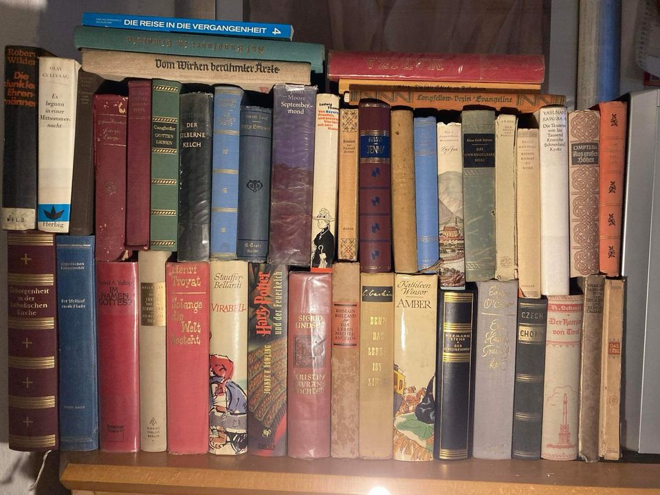 Diverse alte Bücher in Marsberg