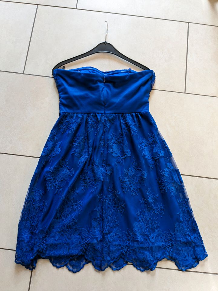 Esprit Kleid Abendkleid Abikleid Partykleid Gr. L blau festlich in Velen