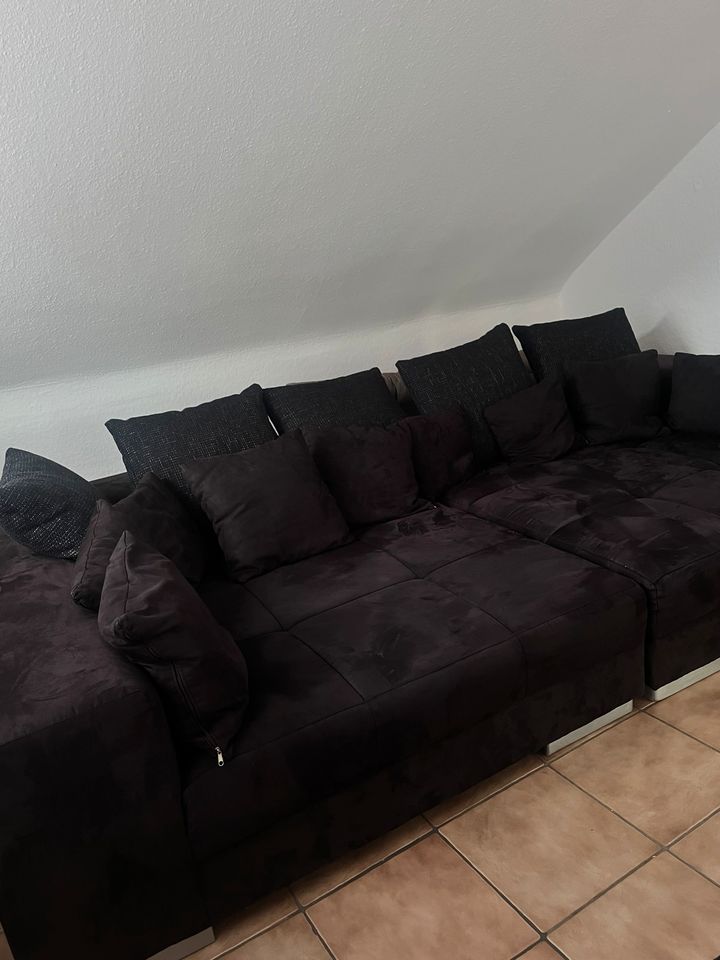 Big Sofa in Schwarz in Mönchengladbach