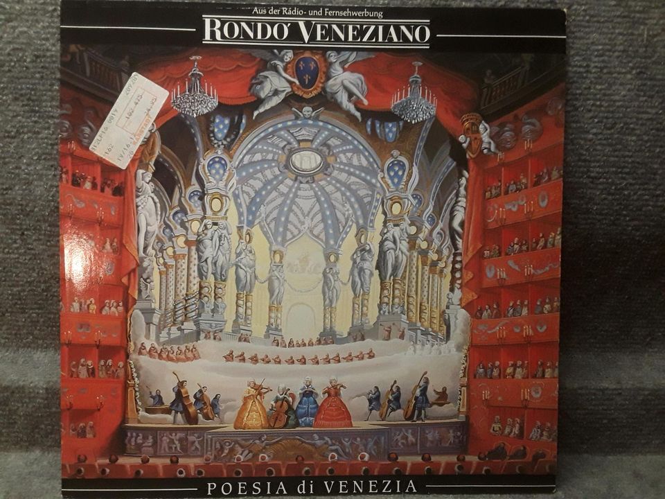 VINYL 12" LP " RONDO VENEZIANO " POESIA di VENEZIA " in Bergisch Gladbach