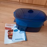 Tupperware Microwellen-Dämpfer, rechteckig, blau NEU Nordrhein-Westfalen - Würselen Vorschau