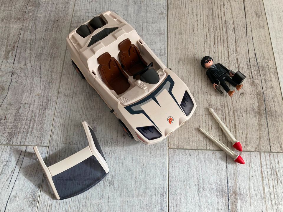 Playmobil 4876 Top Agents P's Spy Super Racer mit Figur in Sankt Sebastian