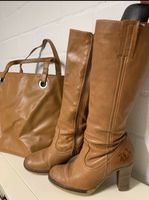 Stiefel Gr. 38 plus Tasche Mango, als Set Kreis Pinneberg - Tornesch Vorschau