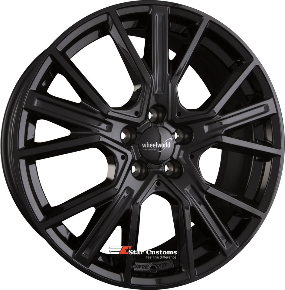 21 Zoll WHEELWORLD WH34 Sommerkompletträder 5x112 Sommerräder Sommerreifen Felgen Alufelgen für Audi Q5 SQ5 FY S-Line Performance in Hagen