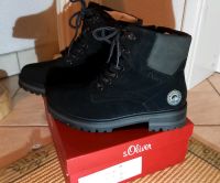 S.Oliver Boots Schnürstiefel schwarz Gr. 40 Hessen - Bad Nauheim Vorschau