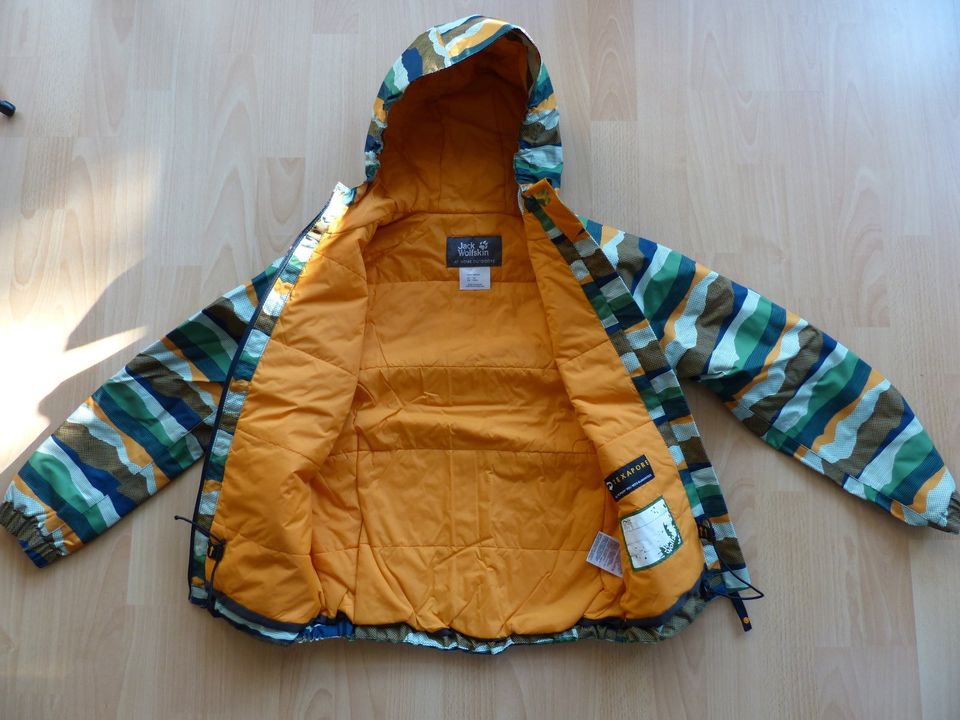 Jack Wolfskin Outdoorjacke für Kinder - Gr. 140 - bunt gemustert in Grasbrunn