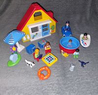 Playmobil 1.2.3 Haus Ferienhaus 9527 mit Auto & Boot Pankow - Weissensee Vorschau