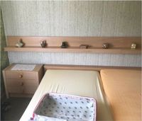 Doppelbett Bett Eiche Schlafzimmer Nachttisch hell holz Schublade Baden-Württemberg - Simmozheim Vorschau