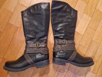 Dockers by Gerli Damen Stiefel Gr. 38 schwarz braun Nordrhein-Westfalen - Gelsenkirchen Vorschau