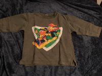 182- Pullover Pulli Gr.104 Sesamstraße Ernie & Bert olivgrün Sachsen-Anhalt - Mücheln (Geiseltal) Vorschau