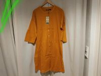 Luftiges Sommerkleid Orange ocker skandi uni einfarbig Serafina Wuppertal - Oberbarmen Vorschau