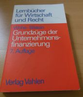 Wöhe / Bilstein - Grundzüge der Unternehmensfinanzierung Bochum - Bochum-Süd Vorschau