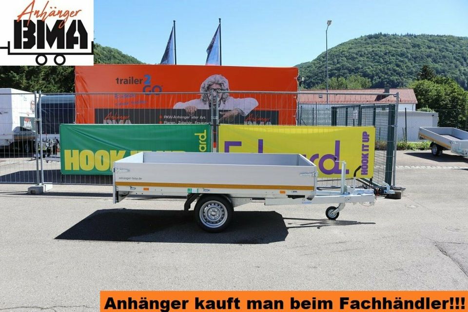 EDUARD Anhänger Hochlader 250x145x30 1350kg ALUBORDWÄNDE NEU in Mühlhausen im Täle