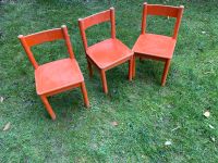 Orange, superstabile Holzstühle für Kinder Bayern - Ronsberg Vorschau
