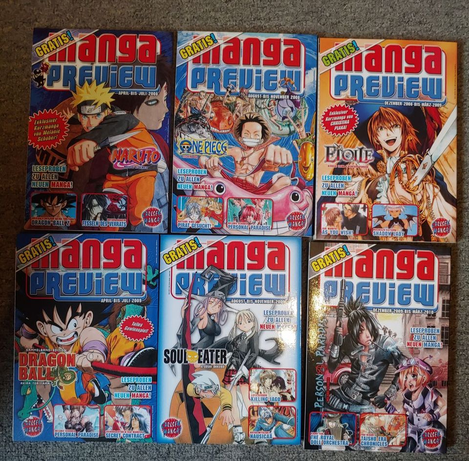 Manga Preview 2006, 2007, 2008, 2009, 2010, 2011, 2012 in Westerkappeln