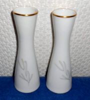 2 alte Rosenthal-Vasen mit Blattmotiven - 13 cm - wunderschön Nordrhein-Westfalen - Solingen Vorschau