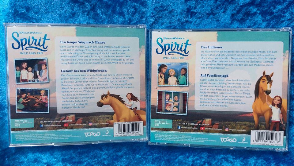 2 CDs Spirit Wild und Frei Folge 7 und 8 in Hamburg