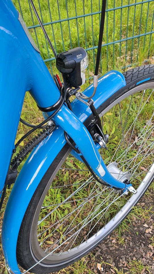 GRECOS Böttcher ALU Damenfahrrad 28-Zoll 7-Gang Nabendynamo LED in Hamburg