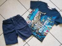 6,00€ für T-Shirt, Wendepailetten  + kurze Hose, H&M, Größe 110 Thüringen - Wutha-Farnroda Vorschau