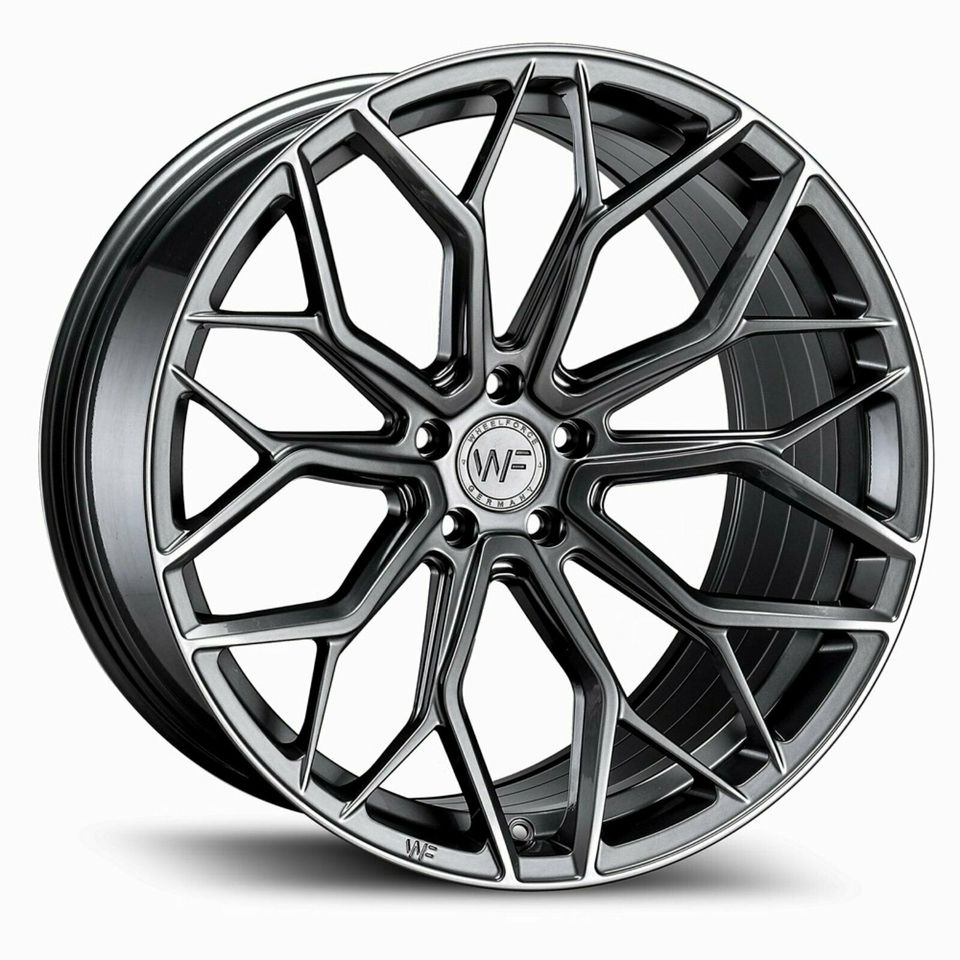 WHEELFORCE HE.1-FF HYBRID GLOSS STEEL | 10x21 | 11x21 | LK 5x112 in Schmallenberg