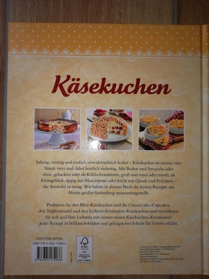 Käsekuchen Rezeptbuch in Gilserberg