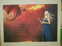 Game of Thrones Leinwand Daenerys Targaryen 100x70 Bayern - Hösbach Vorschau