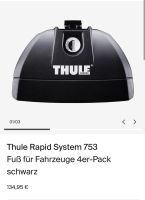 Thule Rapid System 753 Dachträger Stuttgart - Vaihingen Vorschau