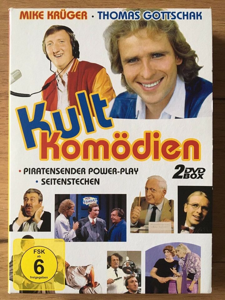 Kult Komödien DVD Box / Piratensender Power-Play - Seitenstechen in Neuburg a.d. Donau