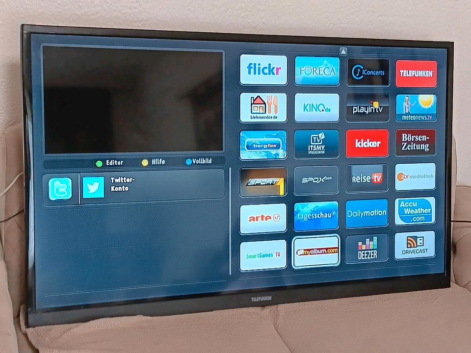 Telefunken 50 Zoll Smart TV HD mit amazon fire Tv stick  Mit wlan in Berlin