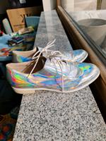 Holographic Leder Schuhe Größe 41 40 Bayern - Rosenheim Vorschau