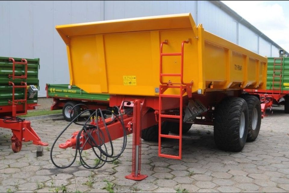 Pronar T 701 Muldenkipper Tandem Bauanhänger SBF in Kaltenlengsfeld