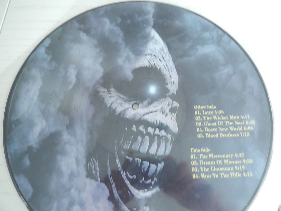 Iron Maiden Rock in Rio Picture Vinyl in Linkenheim-Hochstetten