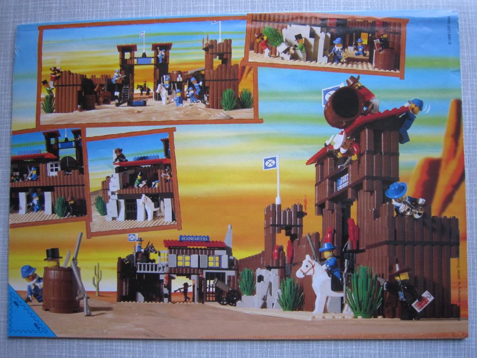 Lego Bauanleitung, Soldaten-Fort Set 6769 aus 1996 Lego-Western in Stemwede