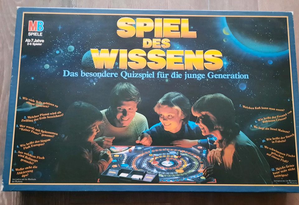 Spiel des Wissens Retro Vintage 1984 MB Spiele in Cremlingen