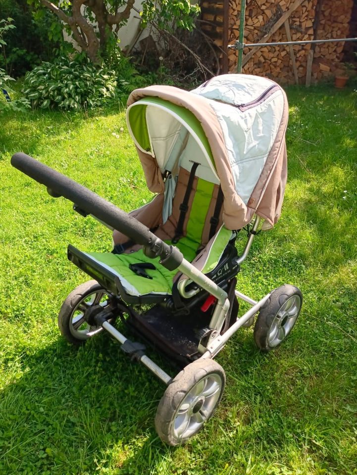 Gesslein Kinderwagen/Buggy/weiche Babytragetasche/Geländereifen in Röhrmoos