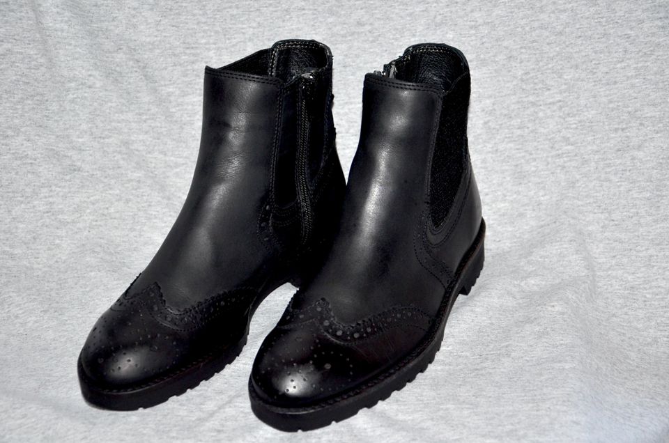 Van der Laan Echtleder Chelsea Boots Stiefeletten Gr. 38 in Hamburg