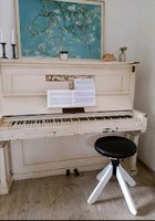 Klavier Vintage weiß komplett überholt und funktionsfähig Nordrhein-Westfalen - Mülheim (Ruhr) Vorschau